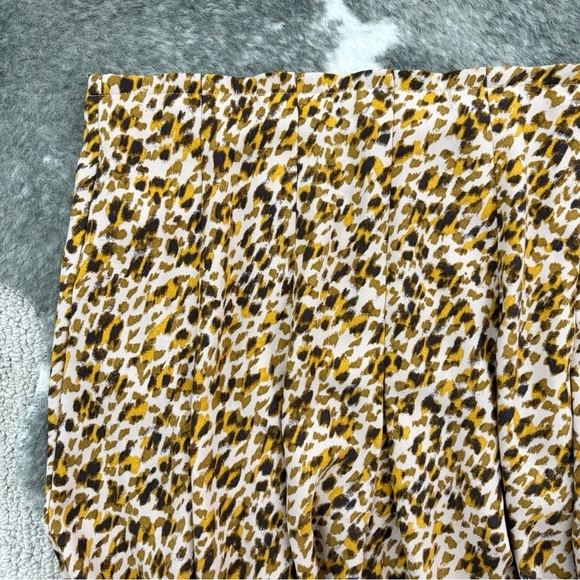 Ann Taylor Leopard Midi Skirt - Picture 6 of 10